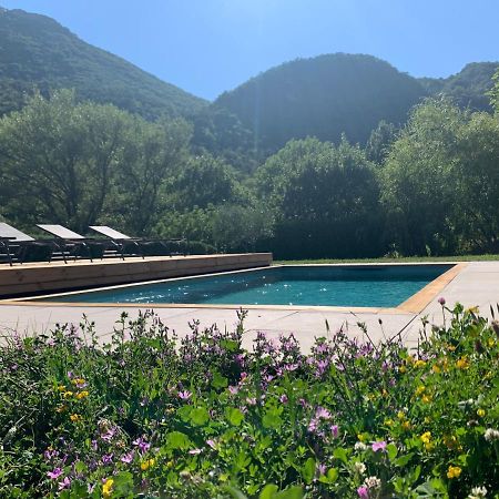 Estive Des Angelettes Piscine Chauffee Sauna Saint-Ferréol-Trente Exteriér fotografie