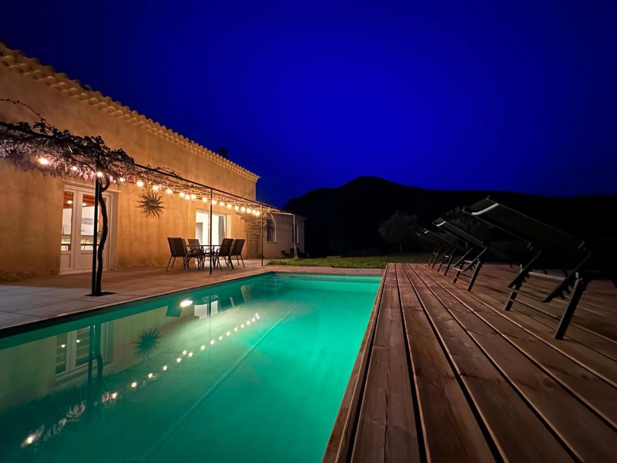 Estive Des Angelettes Piscine Chauffee Sauna Saint-Ferréol-Trente Exteriér fotografie